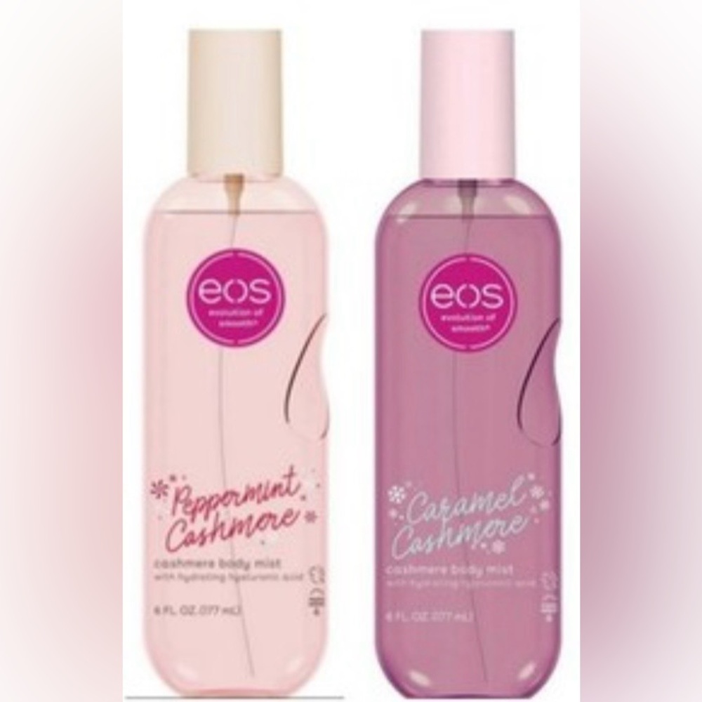 EOS Body Mist Set - Peppermint and Caramel Cashmere